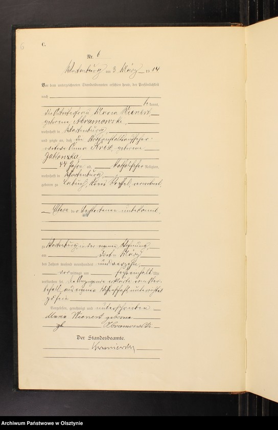 image.from.unit.number "Sterbe-Haupt-Register Nr 1 - 91"