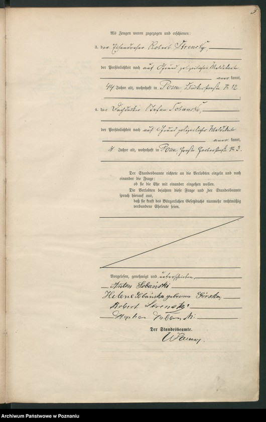 Obraz 5 z jednostki "Księga miejscowa małżeństw t. I"