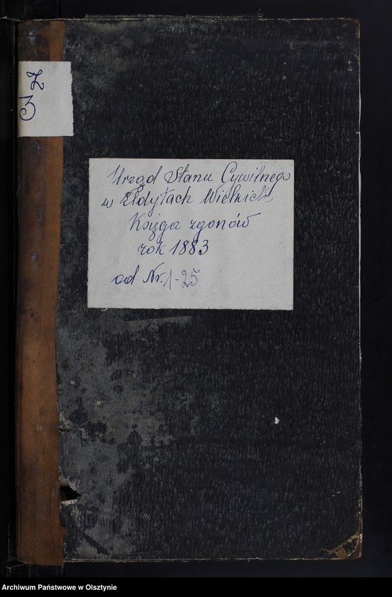 image.from.unit.number "Sterbe-Neben-Register Nr 1 - 25"