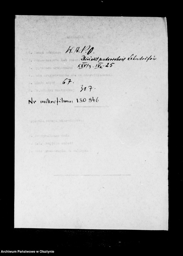 image.from.unit.number "/Schriftwechsel des Kommandeurs der 2 Kavalerie- Brigade Gf. Karl Lehndorff u. a. /"