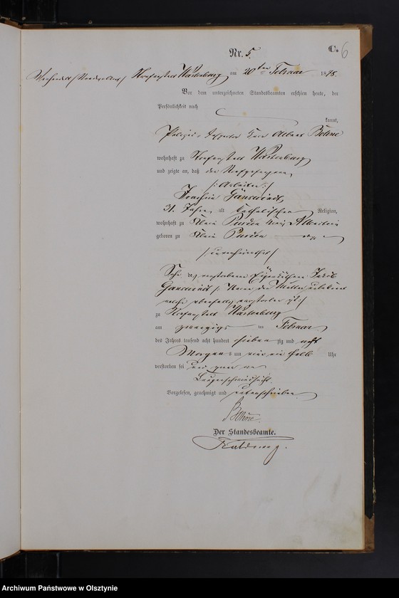 image.from.unit.number "Sterbe-Haupt-Register Nr 1 - 33"