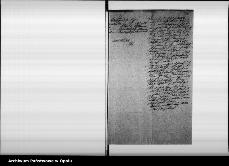 image.from.unit.number "Acta des Magistrats zu Oppeln betreffend die Stadtverordneten-Wahl bei der Stadt Oppeln pro 1839/40"