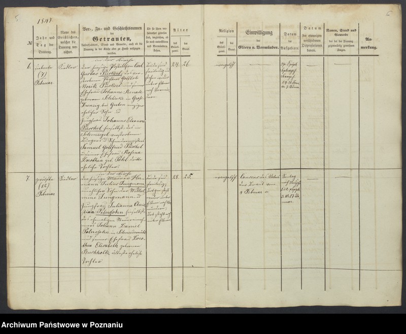 Obraz 6 z jednostki "Trauregister-Duplikat"