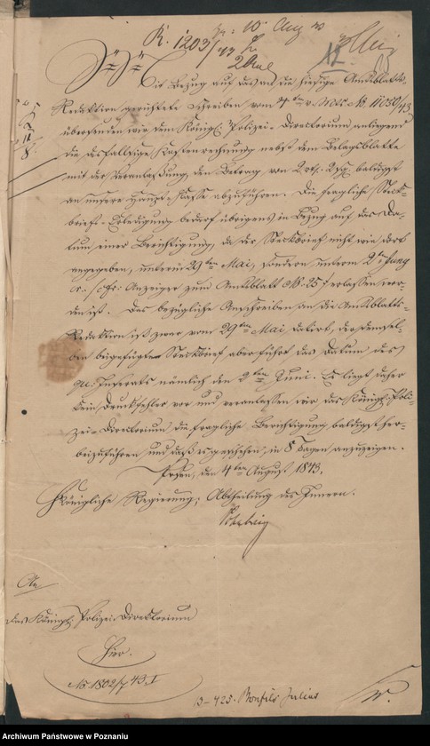 Obraz 19 z jednostki "A. betr. Julius Bonfils aus Warschau"