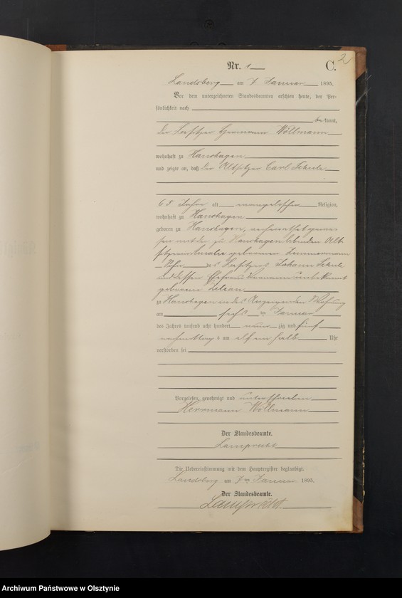 image.from.unit.number "Sterbe-Neben-Register Nr 1 - 29"