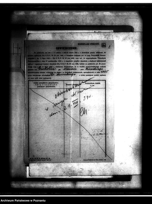 Obraz 5 z jednostki "Regulacja hipoteczna scalonych gruntów wsi Grocholice powiat turecki"