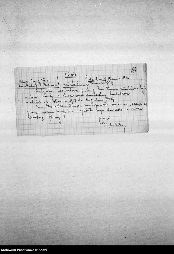 Obraz 9 z jednostki "[Podania o pracę]"