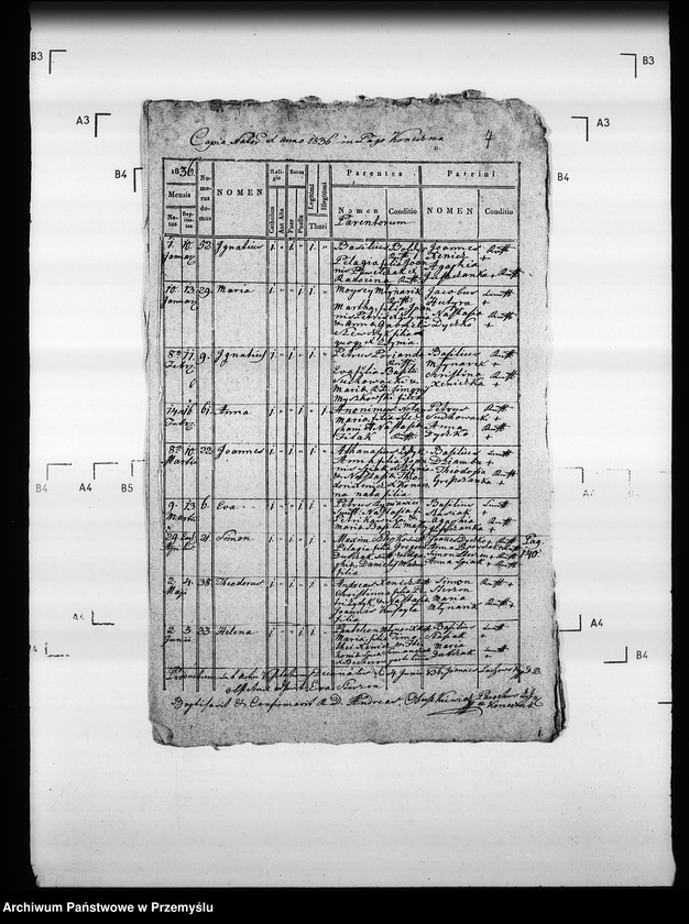 Obraz 11 z jednostki "[Kopie ksiąg metrykalnych parafii Zdynia z filiami Konieczna, Ług (dekanat Gorlice)]"