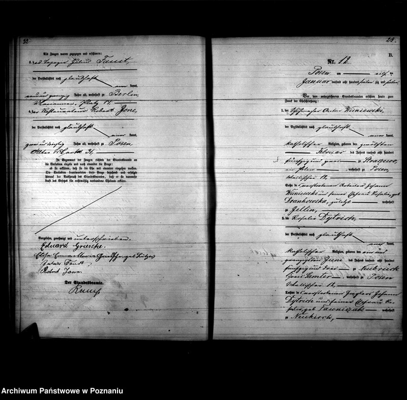 Obraz 14 z jednostki "Księga małżeństw"