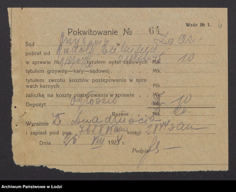 Obraz 6 z jednostki "Rudolf Eulenfeld- sklep galanteryjny"