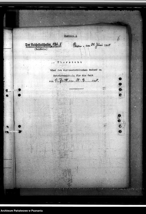 Obraz 10 z jednostki "Bedarf an Betriebsmitteln"