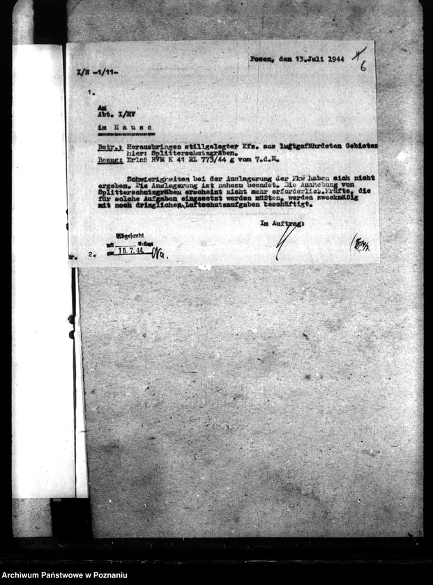 Obraz 10 z jednostki "Kraftfahrzeuge - Kriegswirtschaft"