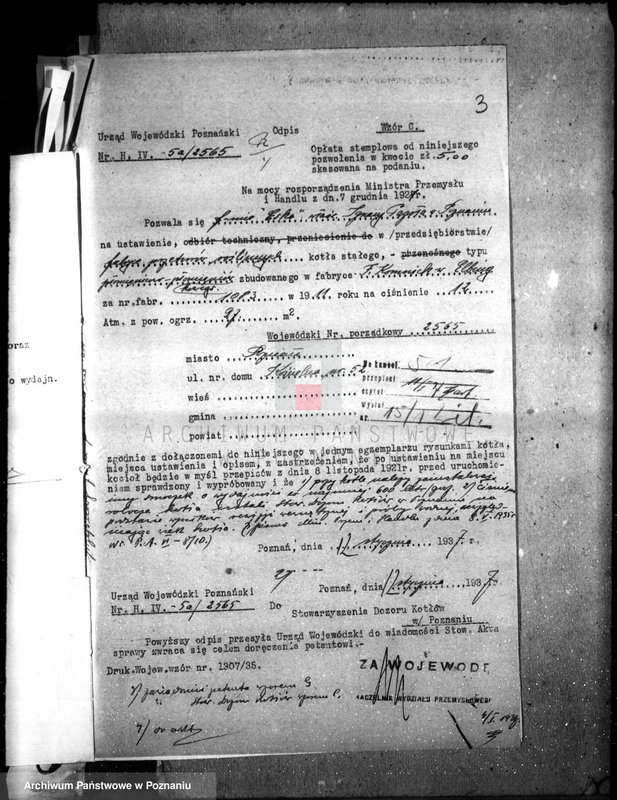 Obraz 7 z jednostki "Przetwory roślninne "Eska" I. Pazoła w Poznaniu nr woj. kotła 2565"