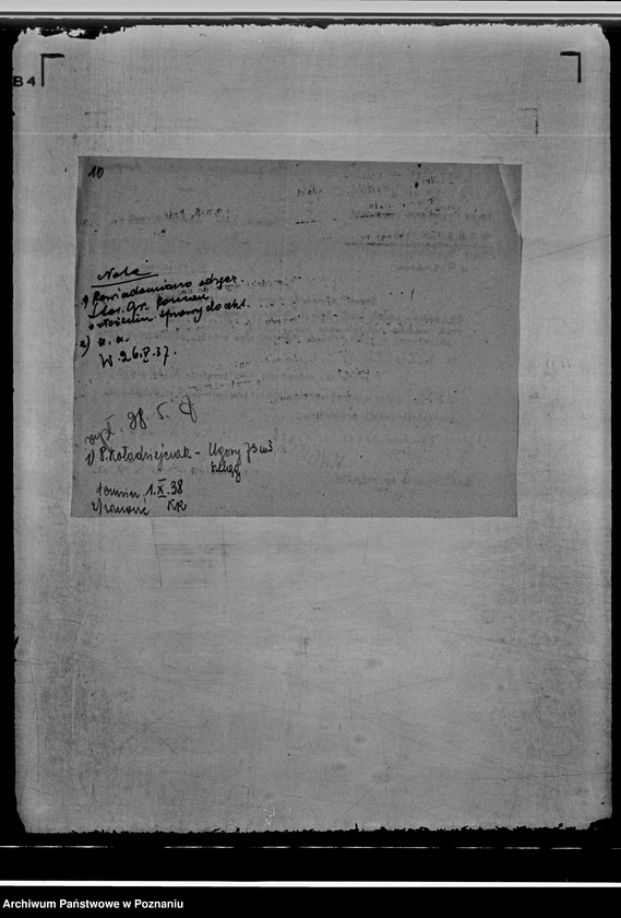 Obraz 14 z jednostki "/Klub Sportowy,,Grom" w Poznaniu/"