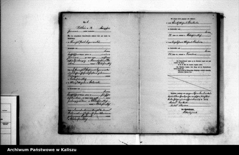 Obraz z jednostki "[Księga małżeństw]"