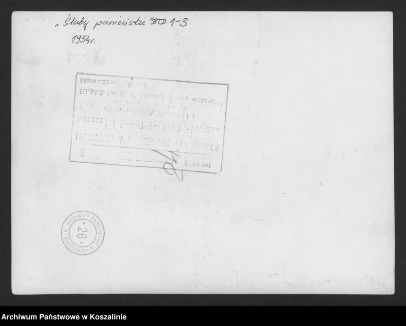 image.from.unit.number "„Śluby panieńskie”, Aleksander Fredro, reżyseria Irena Górska, scenografia Feliks Krassowski. Premiera 16 I 1954 roku."