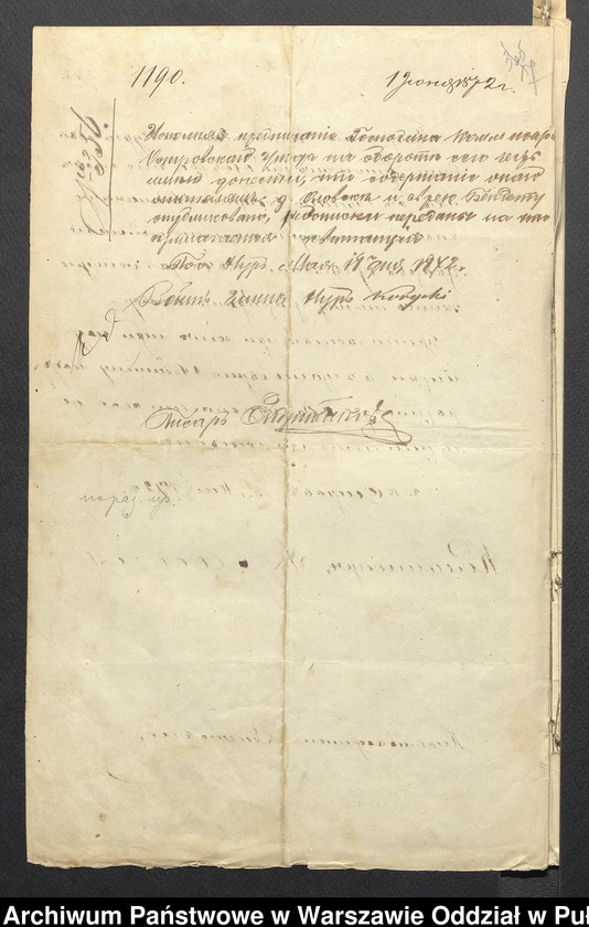 image.from.unit.number "O urządzaniu chłopów byłej rządowej wsi Kossaki, gm. Nur wchodzącej w skład prywatnej własności Obryte należące do Faddeju Siechieniu"