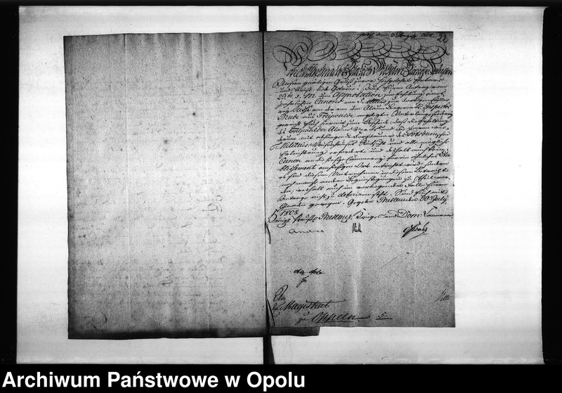 Obraz 19 z jednostki "Acta Specialia des Magistrats zu Oppeln. Wegen Anlegung einer Unterlaugen-Siederey für das Alaun Bergwerk zu Freyenwalde a/O. [...]"