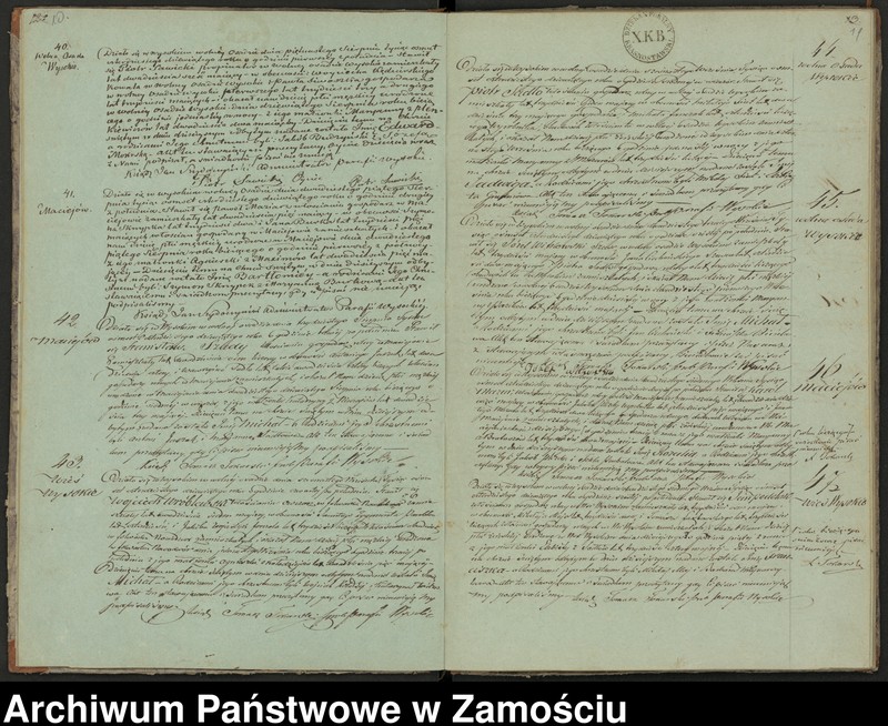 Obraz 8 z jednostki "Księga urodzeń, małżeństw i zgonów"