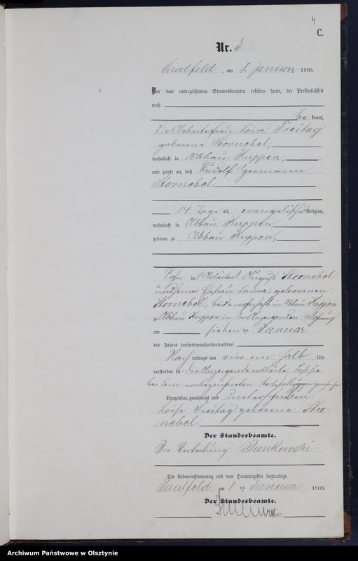 image.from.unit.number "Sterbe-Neben-Register Nr 1 - 32"