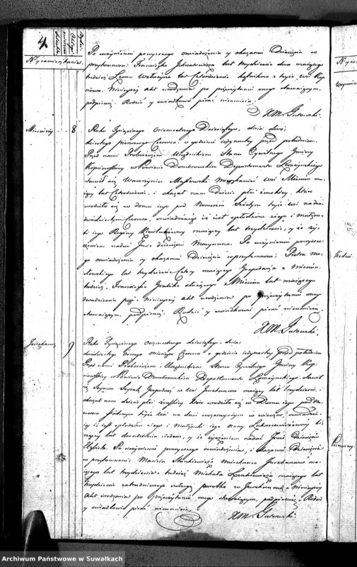 image.from.unit.number "Akta Urodzonychych Gminy Kopciowskiey od 1 Maia 1810 R."