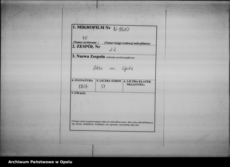 Obraz 2 z jednostki "Acta des Magistrats zu Oppeln betreffend die Revision der Statuten der schon bestehenden ältern Innungen de anno 1848"