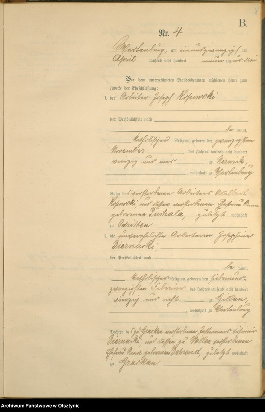 image.from.unit.number "Heiraths-Haupt-Register Nr 1 - 31"