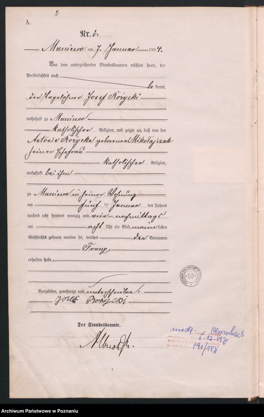 image.from.unit.number "Księga urodzeń"