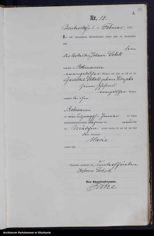 image.from.unit.number "Geburts-Haupt-Register Nr 1 - 181"