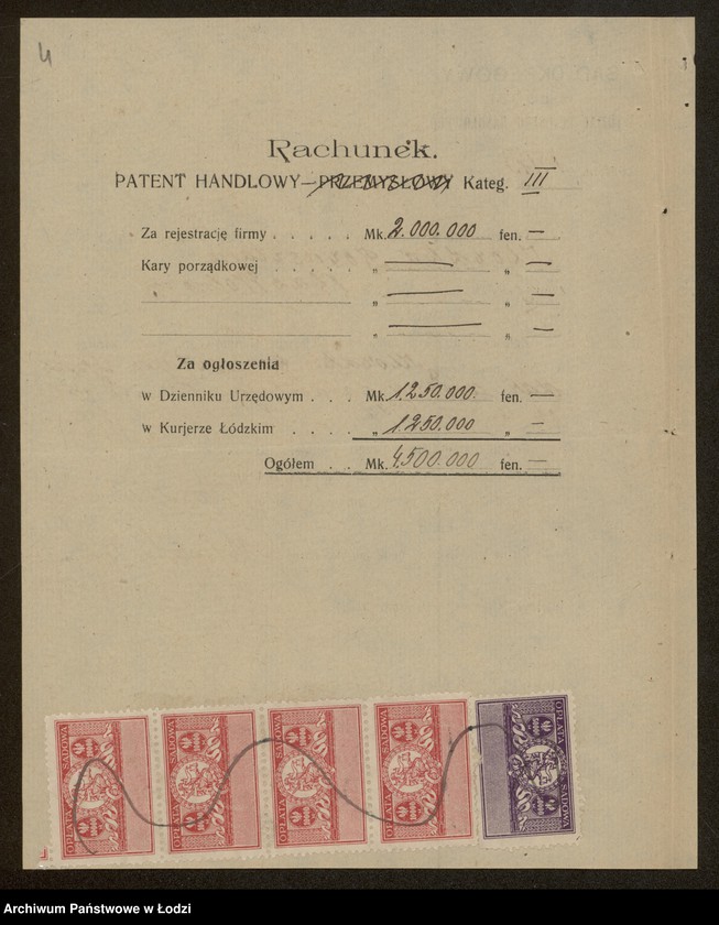 Obraz 6 z jednostki "Mordka Bornsztajn- sprzedaż drobnej galanterii"