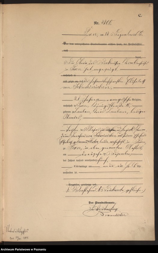 Obraz 5 z jednostki "Księga miejscowa zgonów tom VII"