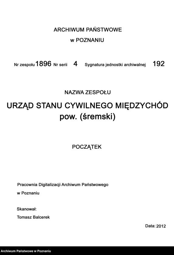 Obraz 1 z jednostki "Sterbe-Haupt-Register"