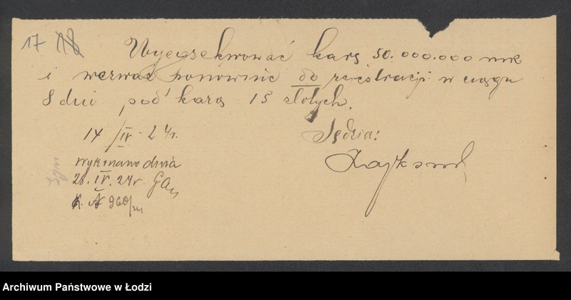 Obraz 19 z jednostki "Fajwel Benikel- handel garderobą męską"