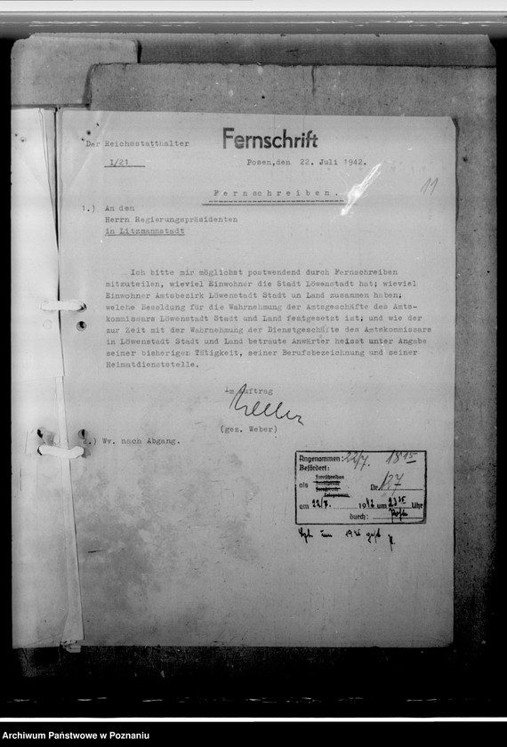 Obraz 15 z jednostki "Raebiger, Paul - komisarz obwodowy"