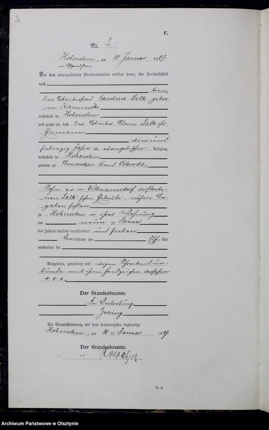 image.from.unit.number "Sterbe-Neben-Register Nr 1 - 54"