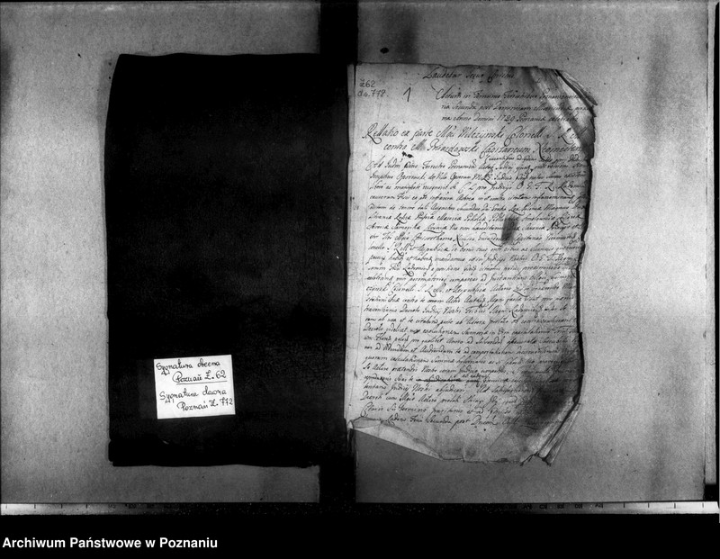 Obraz 4 z jednostki "Resignationes ,inscriptiones, relationes [protocollon]"