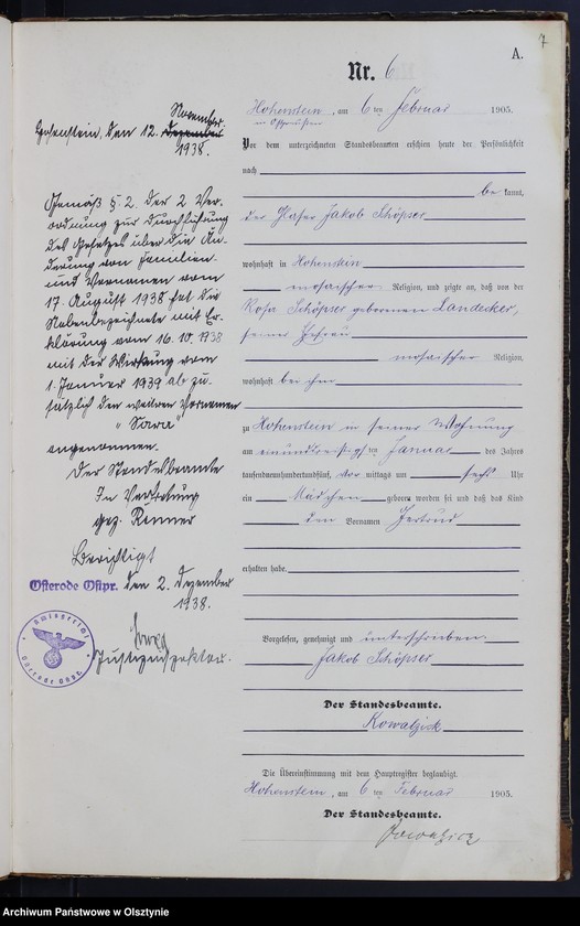 image.from.unit.number "Geburts-Neben-Register Nr 1 - 67"