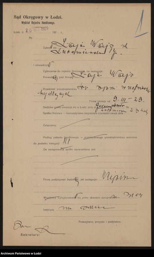 Obraz 3 z jednostki "Laja Wajs- drobna sprzedaż wnętrzności"