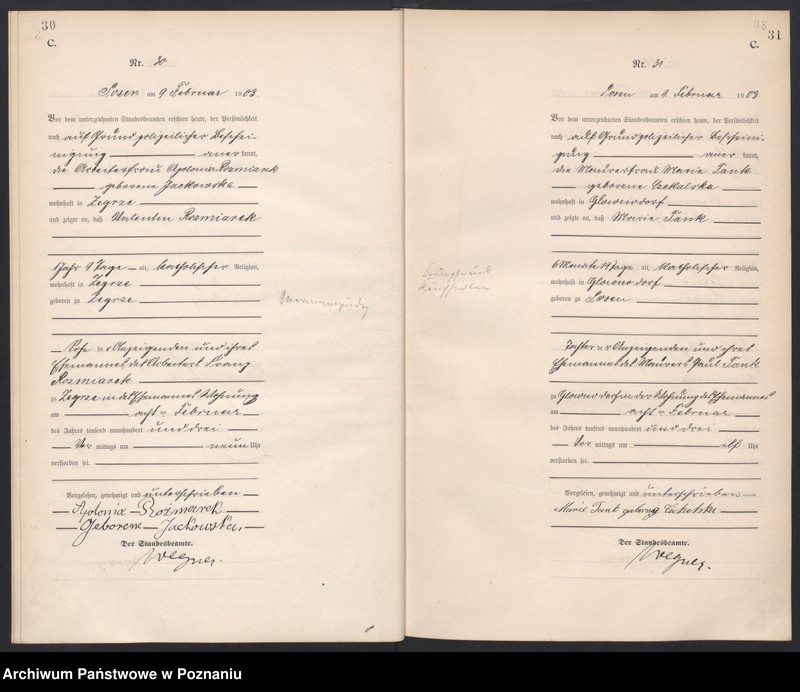 Obraz 18 z jednostki "Księga zgonów tom I"