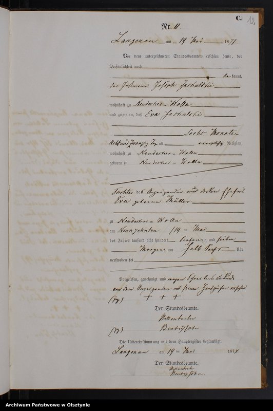 image.from.unit.number "Sterbe-Neben-Register Nr 1 - 26"