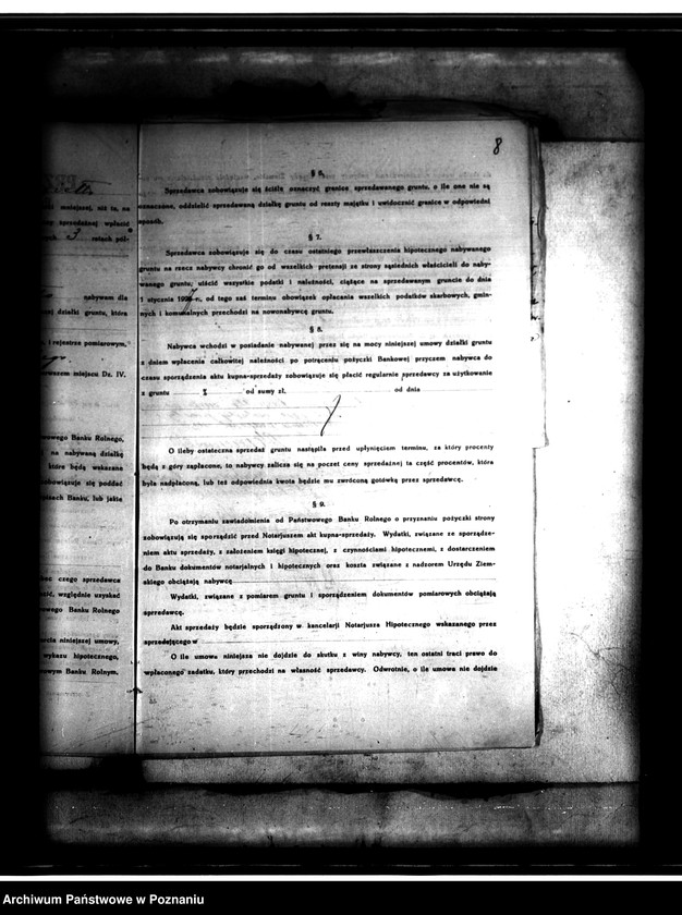 Obraz 12 z jednostki "Uregulowanie w myśl przepisów ustawy z 18.III.1932 r. prawa własności gruntów nabytych w drodze parcelacji majątku Kozanki-Podleśne powiatu tureckiego"