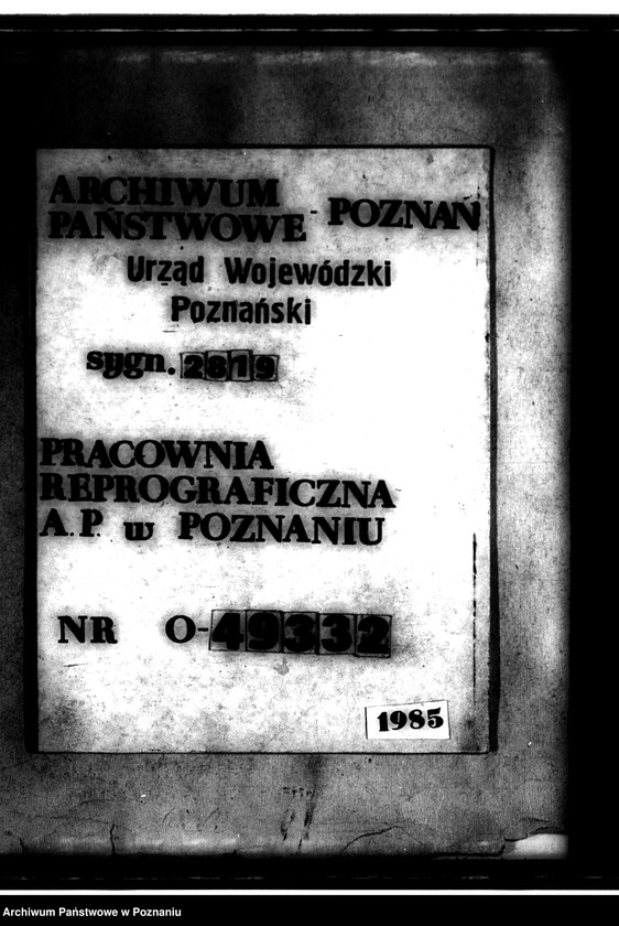 Obraz 13 z jednostki "Wykreślenie czynszu z majątku Balin /gmina Niewiesz/ powiatu tureckiego"