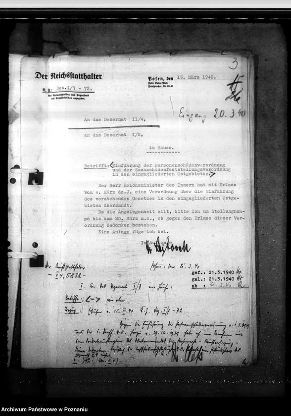 Obraz 7 z jednostki "Anwendung der Personenschädenverordnung auf Polen"