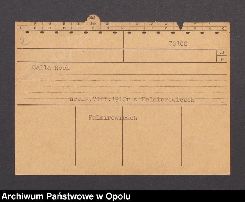 Obraz 4 z jednostki "[Ruzok Johann, ur. 24.6.1894 Zernik]"