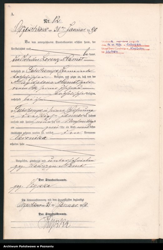 Obraz 9 z jednostki "Księga urodzeń"