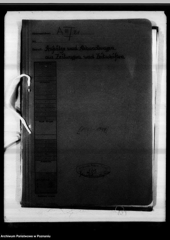 Obraz 4 z jednostki "Aufsätze und Abhandlungen aus Zeitungen und Zeitschriften."