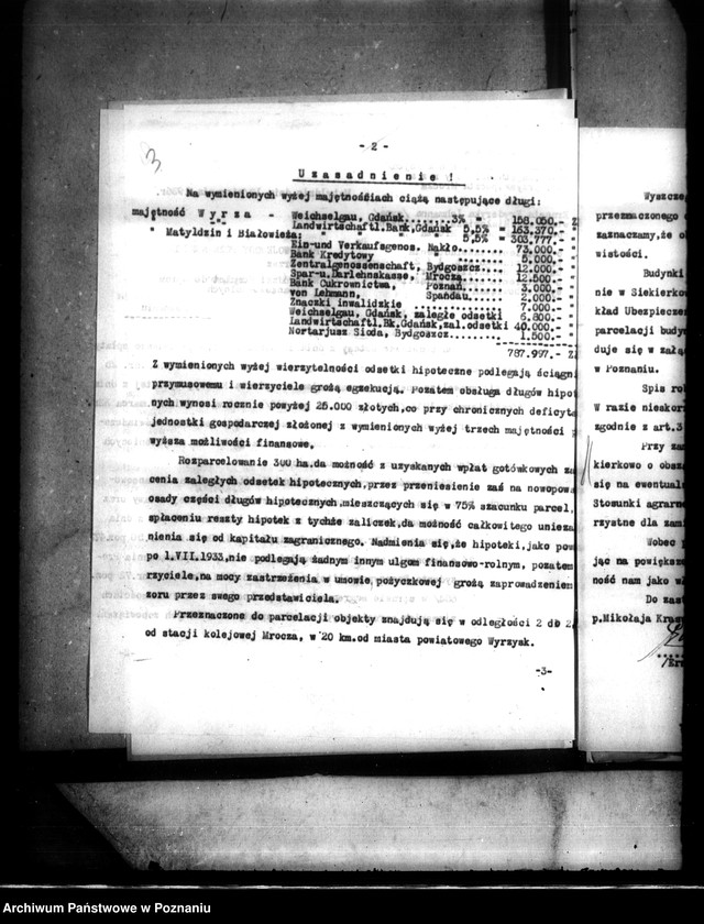 Obraz 7 z jednostki "Majątek Wyrza-Matyldzin powiatu wyrzyskiego parcelacja oddłużeniowa"