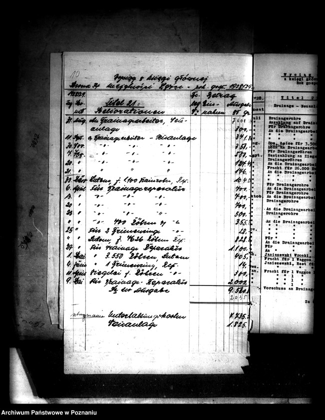 Obraz 16 z jednostki "Majątek Lutom powiatu międzychodzkiego parcelacja"