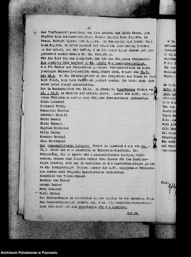 Obraz 8 z jednostki "Okólniki i zarządzenia dla Landjahrlager"