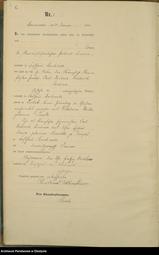 image.from.unit.number "Sterbe-Haupt-Register Nr 1 - 42"
